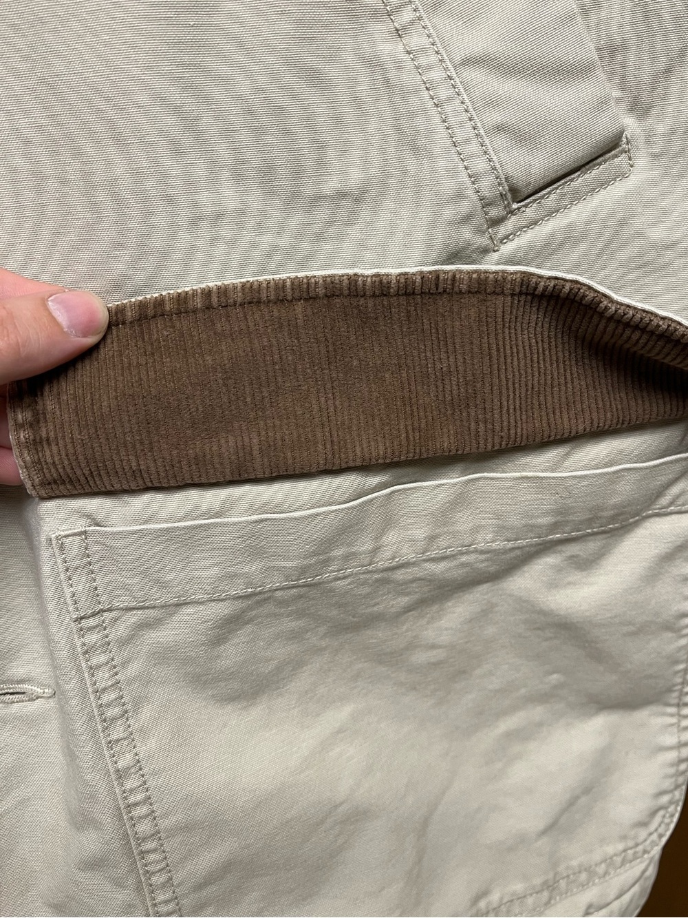 L.L. Bean Sherpa Lined Barn Chore Coat Men’s Size Large - Picture 6 of 10